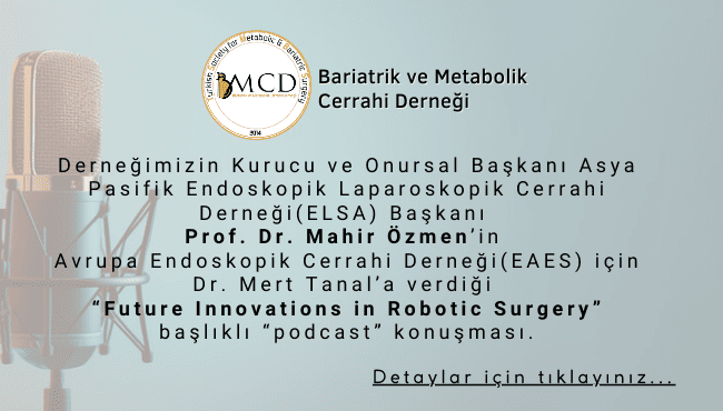 Prof. Dr. Mahir ÖZMEN'in Future Innovations in Robotic Surgery “podcast” konuşması.