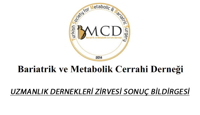 UZMANLIK DERNEKLERİ ZİRVESİ SONUÇ BİLDİRGESİ
